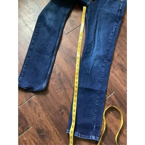 Levi’s 511 Classic Slim Fit Straight Jeans Dark Wash Men’s 30 x 32 - Picture 4 of 6